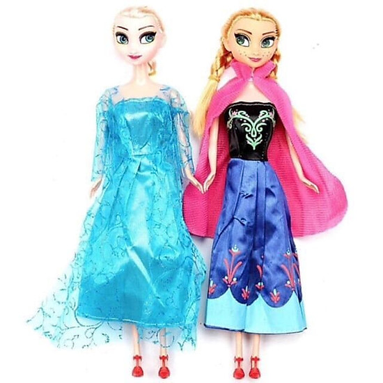 BỘ 2 BÚP BÊ CÔNG CHÚA ANNA VÀ ELSA