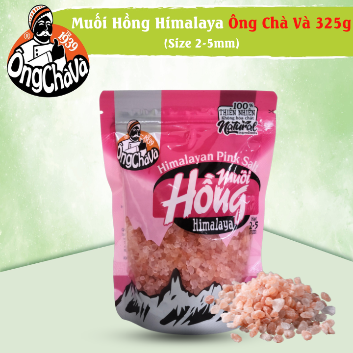 Muối Hồng Himalaya 325gr (size 2mm-5mm)