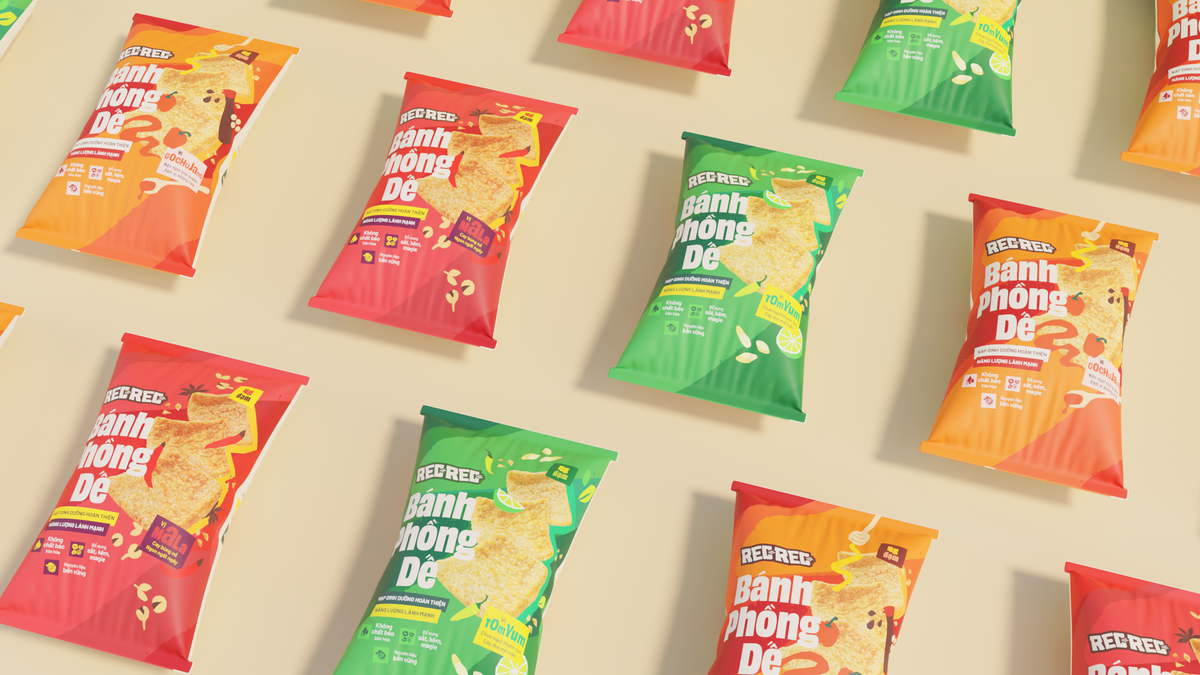 Bánh Phồng Dế Vị Mala - Gói 40g