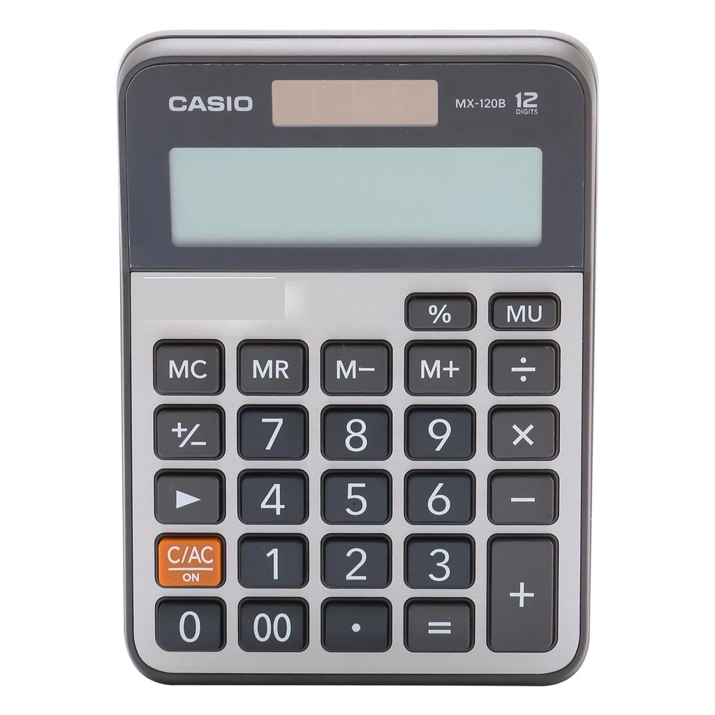 Máy tính để bàn 12 số Casio MX-120B Chính Hãng
