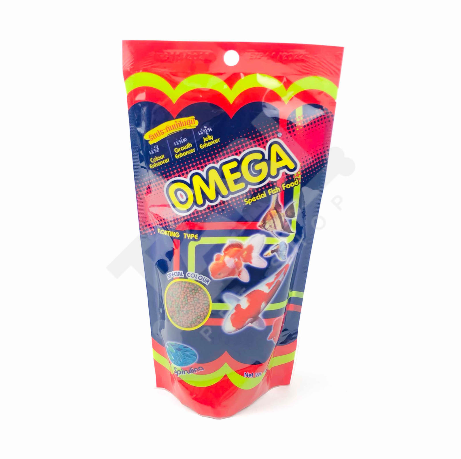 Thức ăn cá omega 100g - cám cá cảnh thuỷ sinh