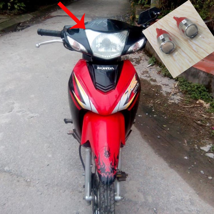 Pha đèn xe Wave s100 / Wave RS / Wave alpha gắn zin cho xe