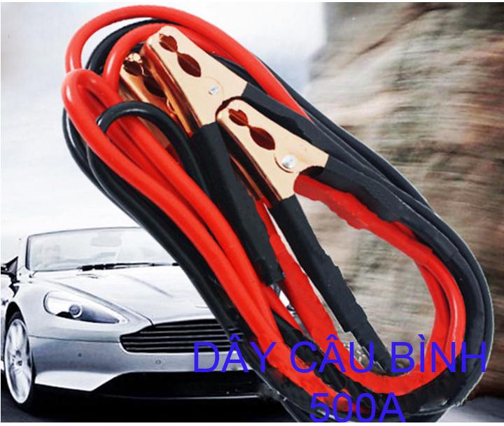 Dây câu bình kích điện ô tô 500A