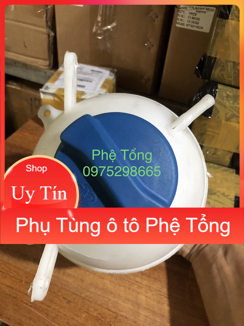 Bình nước phụ lifan 520 1.3 và 1.6