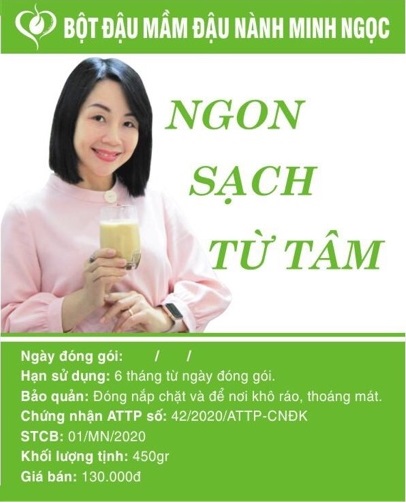 Bột mầm Đậu nành Minh Ngọc