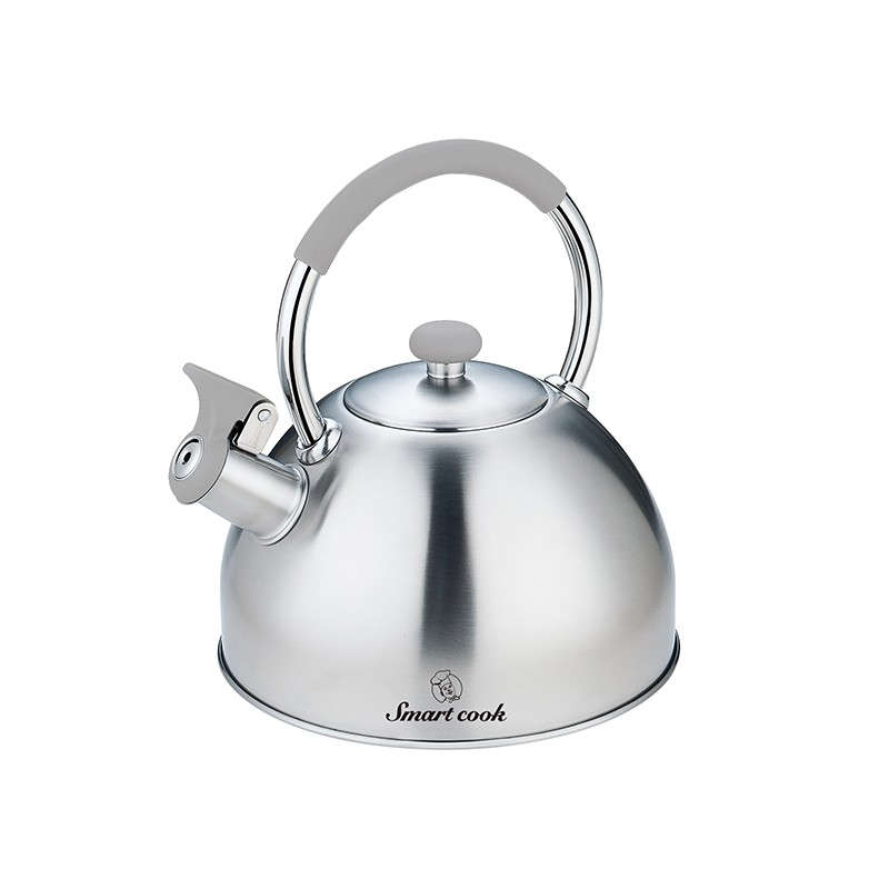 Ấm Đun Nước Inox 304 Elmich Smartcook dung tích 2.5 lít Dùng Bếp Từ, bảo hành 12 tháng chính hãng - Nước sôi còi hú to inh ỏi