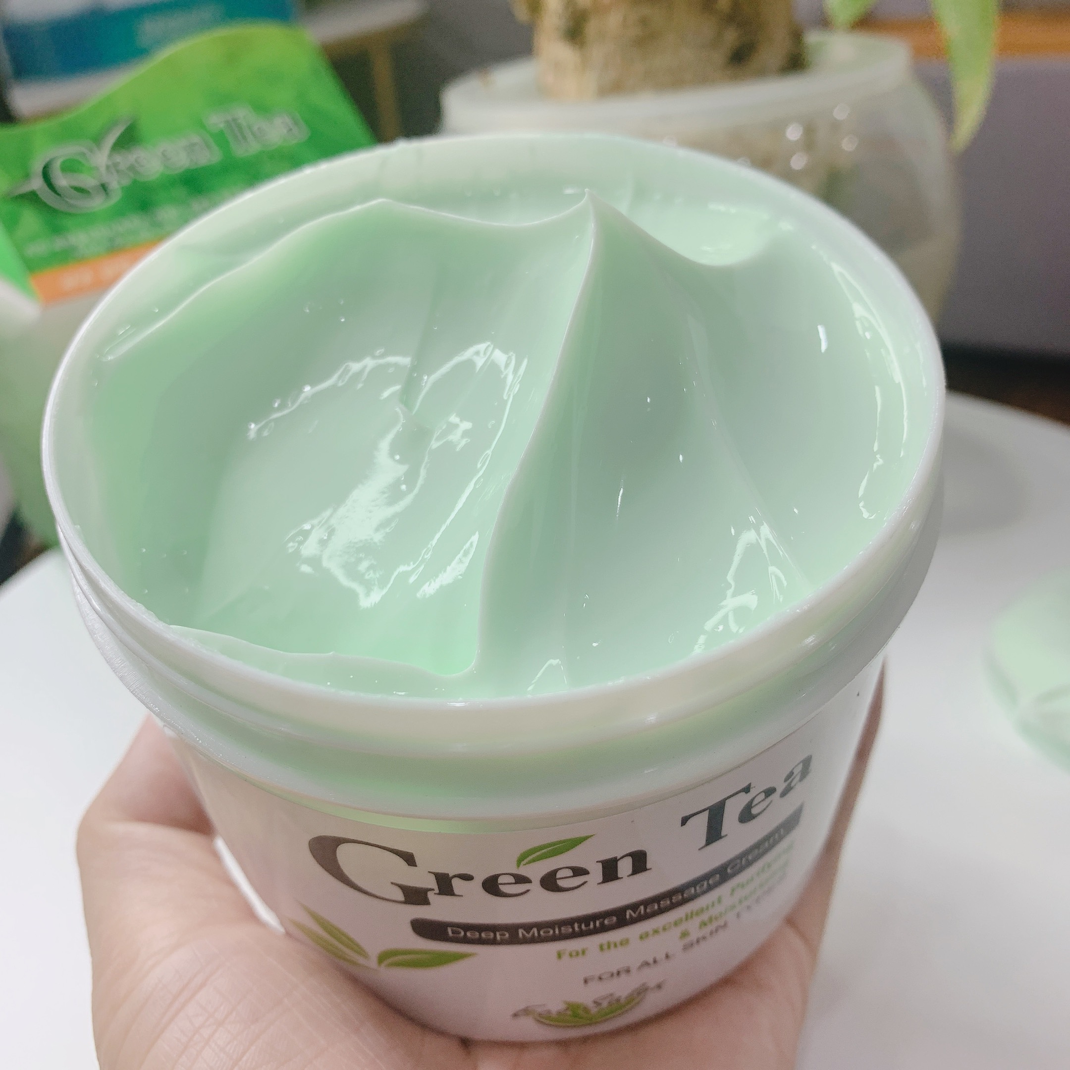 Kem massage Trà Xanh Green Tea HQ