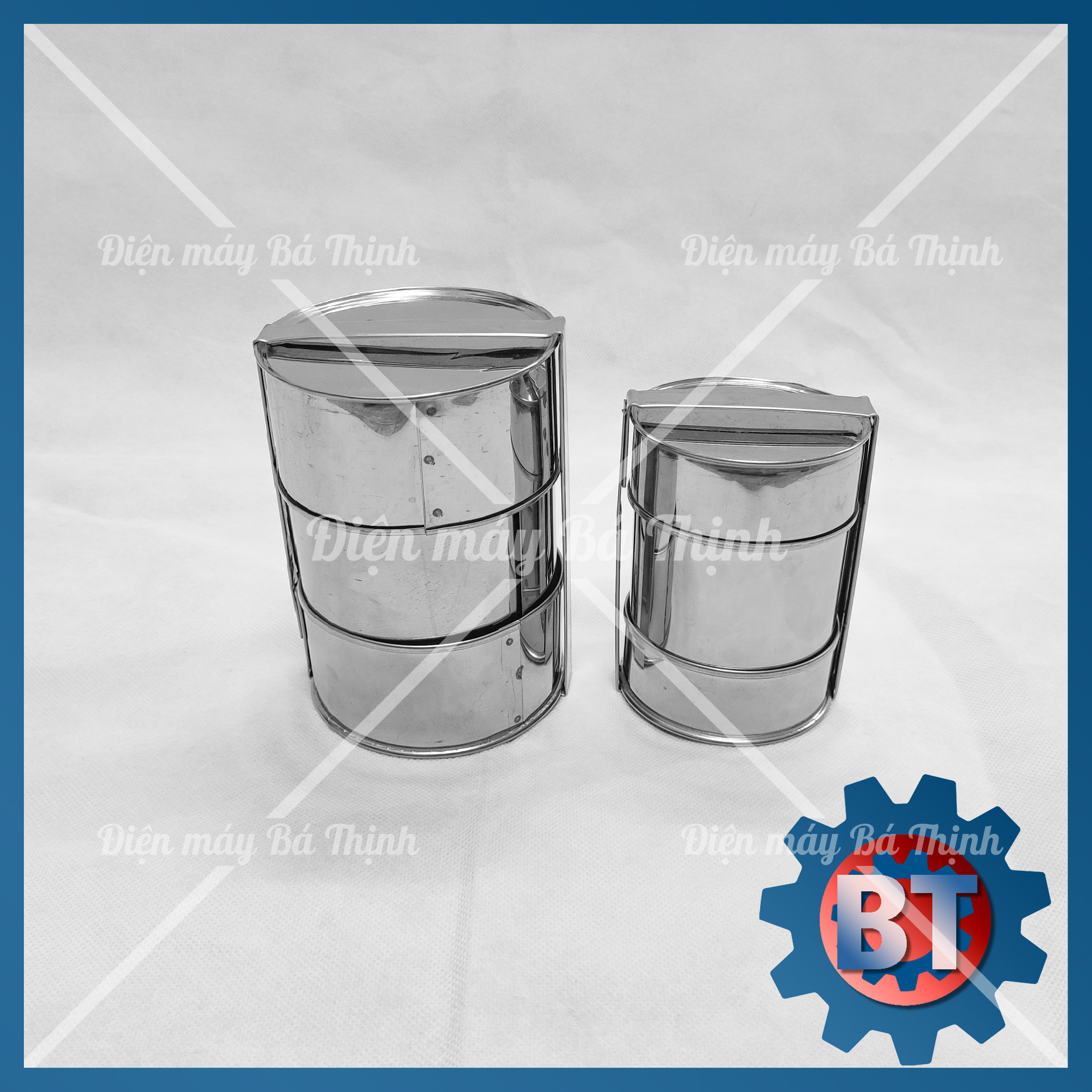 Khuôn làm giò chả lụa 0.5kg, 1.0kg chất liệu INOX
