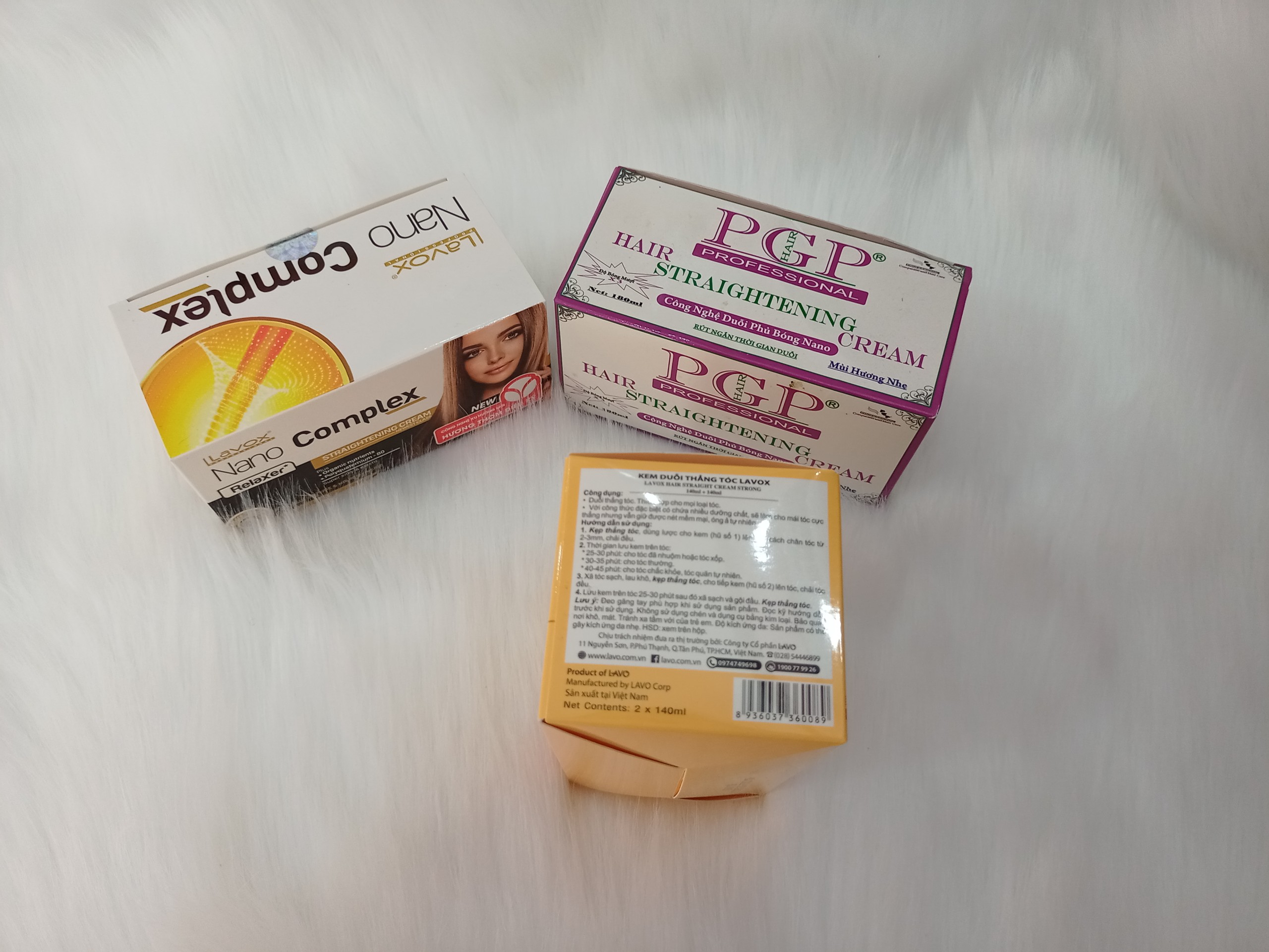 Duỗi Lavox, PGP thể tích 140ml x 2