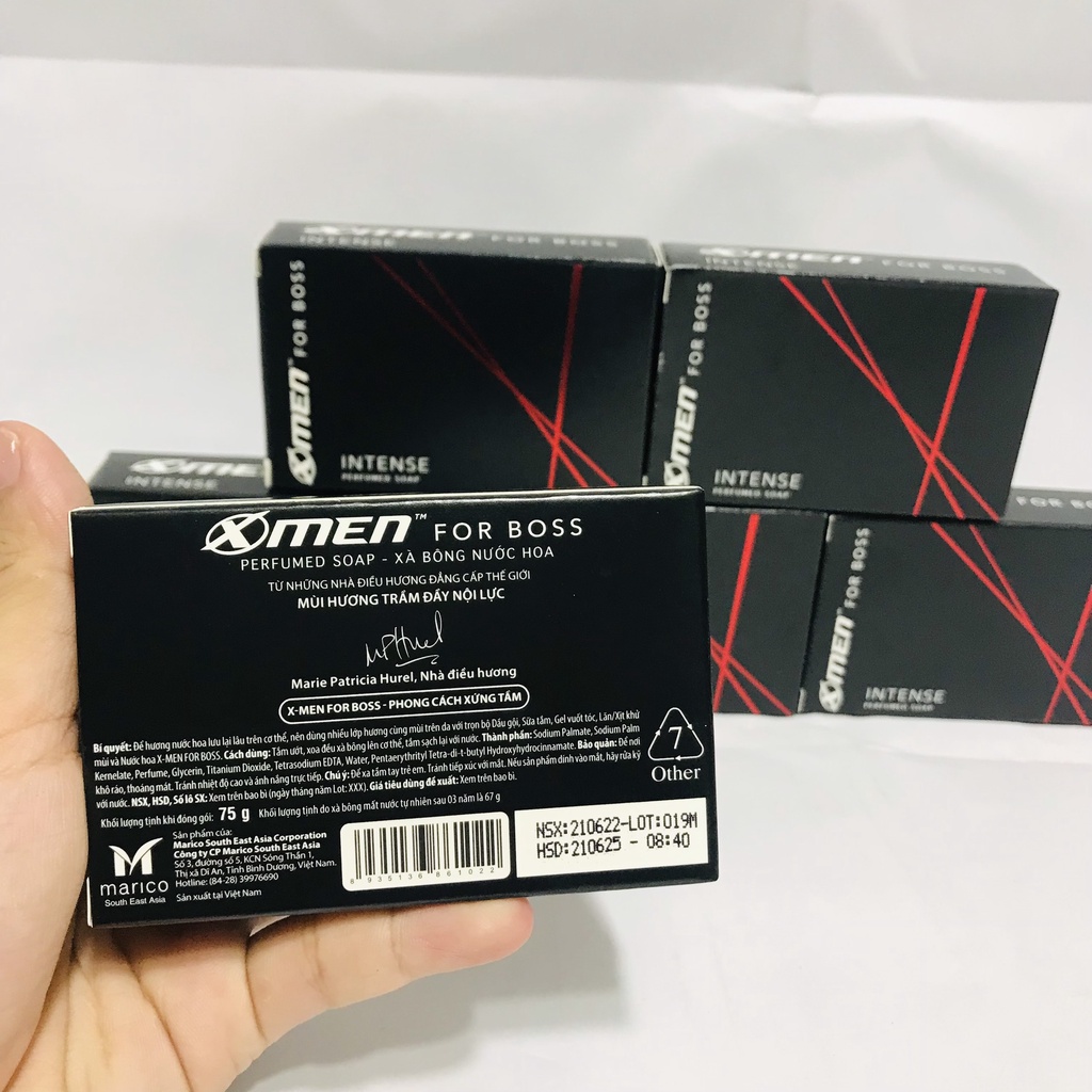 Xà Bông Cục X-Men For Boss Intense 75g