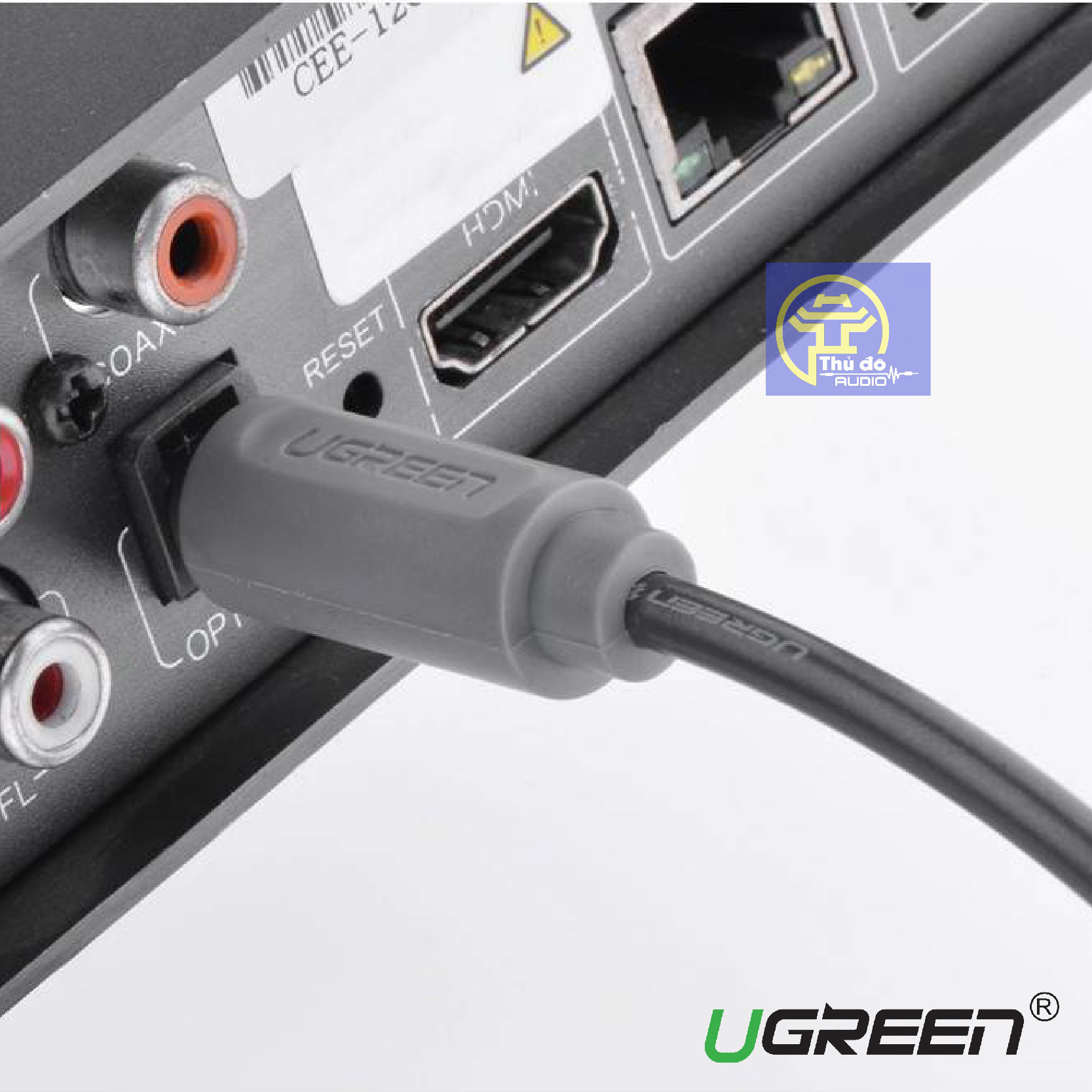 [CHÍNH HÃNG] Dây audio quang (Toslink, Optical) UGREEN AV122 dài từ 1M đến 3M