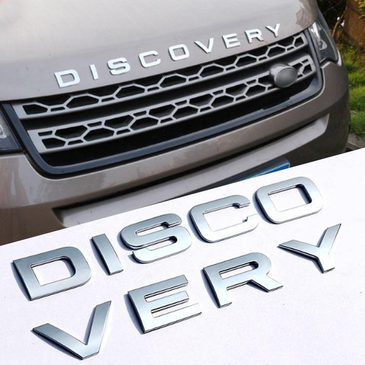 Tem chữ nổi 3D DISCOVERY màu Đen