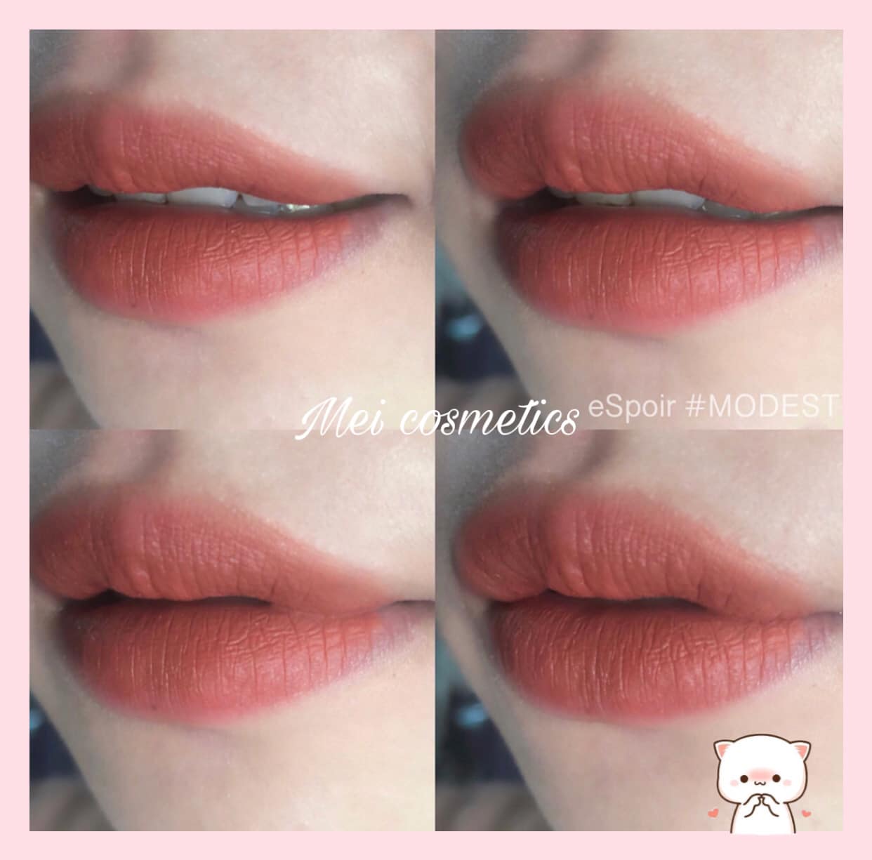 Son Espoir Lipstick No Wear BR901 Modest - Cam Đất