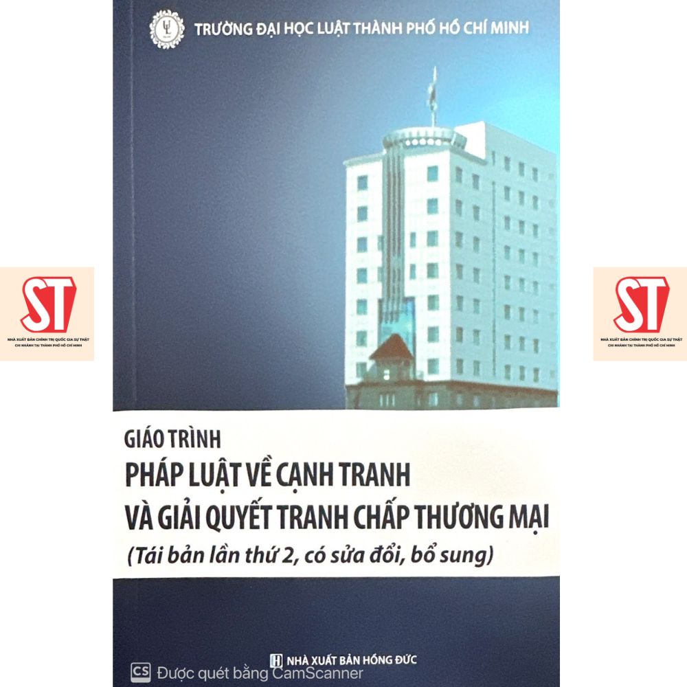 Giáo trình Pháp luật về cạnh tranh và giải quyết tranh chấp thương mại