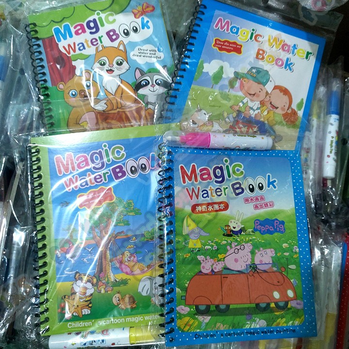 Magic Water coloring painting