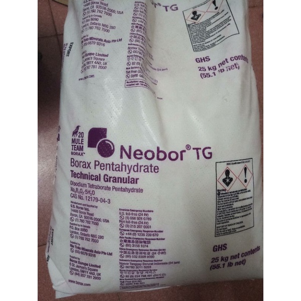 1Kg Borax ( Hàn The) Mỹ Chuẩn