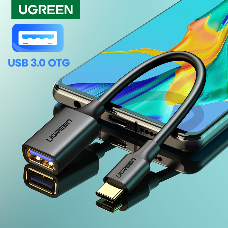 Ugreen bộ chuyển đổi usb c sang usb cáp otg cáp usb loại c dương sang usb 3.0 2.0 âm cho macbook pro bộ chuyển đổi samsung type-c hshop hshop365 bb2