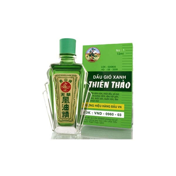 Dầu Gió Xanh Thiên Thảo 12Ml (12 Chai)