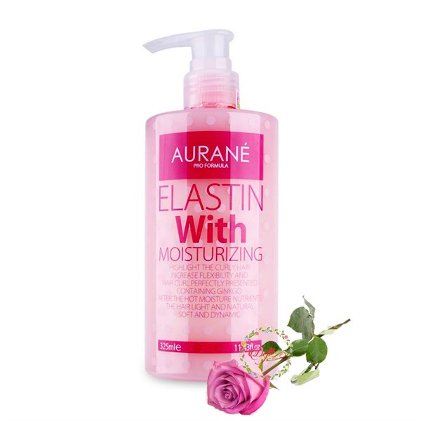 Gel dưỡng tạo kiểu tóc xoăn Aurane Elastin with Moisturizing 325ml