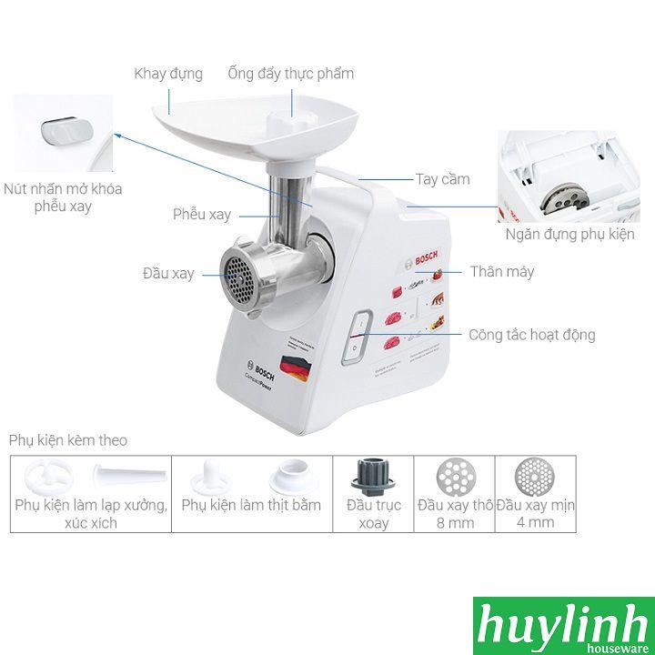 [HCM][Trả góp 0%]Máy xay thịt MFW3520W - 500W - Chính hãng