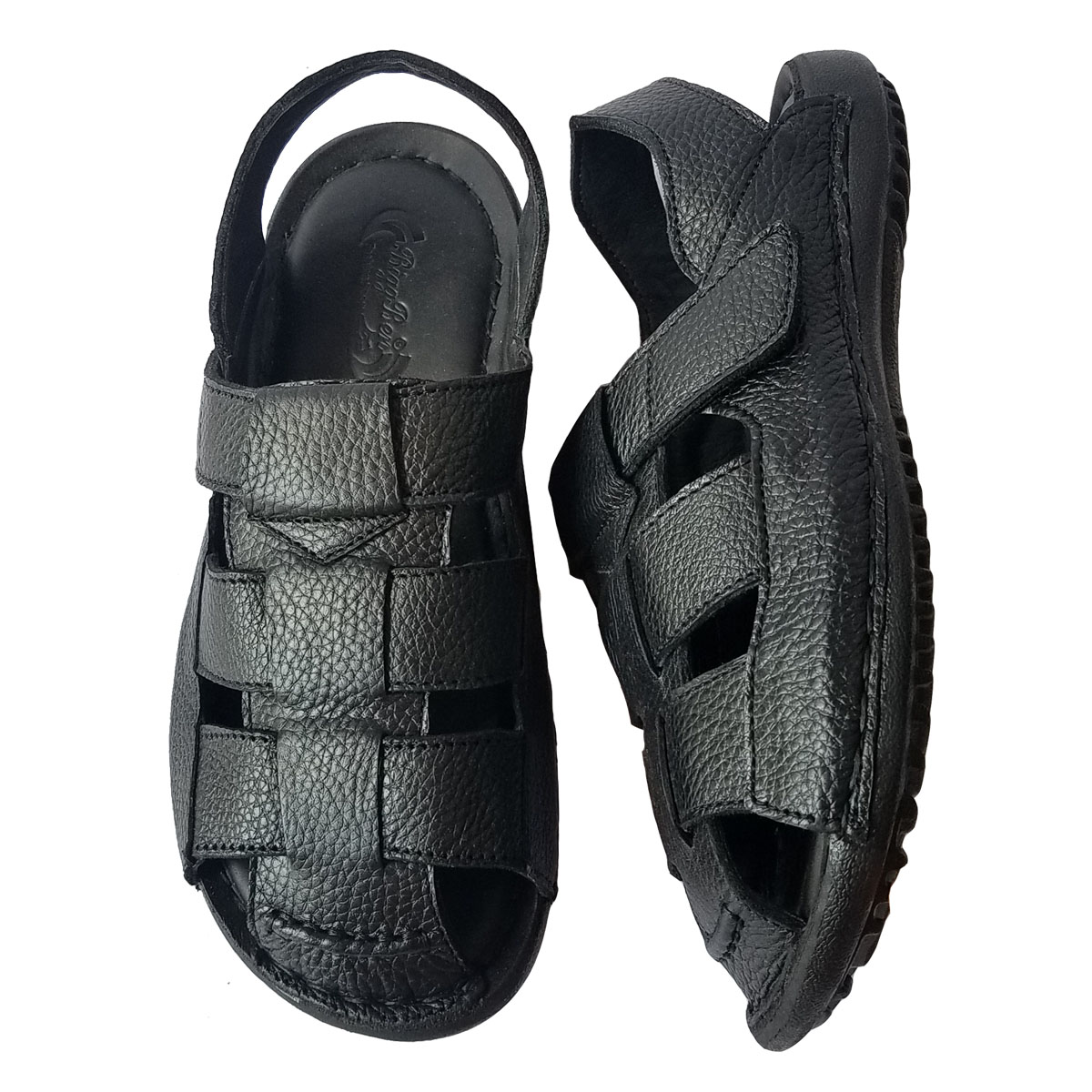 Giày Sandal Nam Bít Mũi Da Bò Thật BIGGBEN SDB111