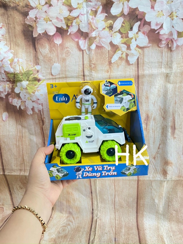 Đồ chơi xe vũ trụ chạy trớn cho bé hkm Enfa