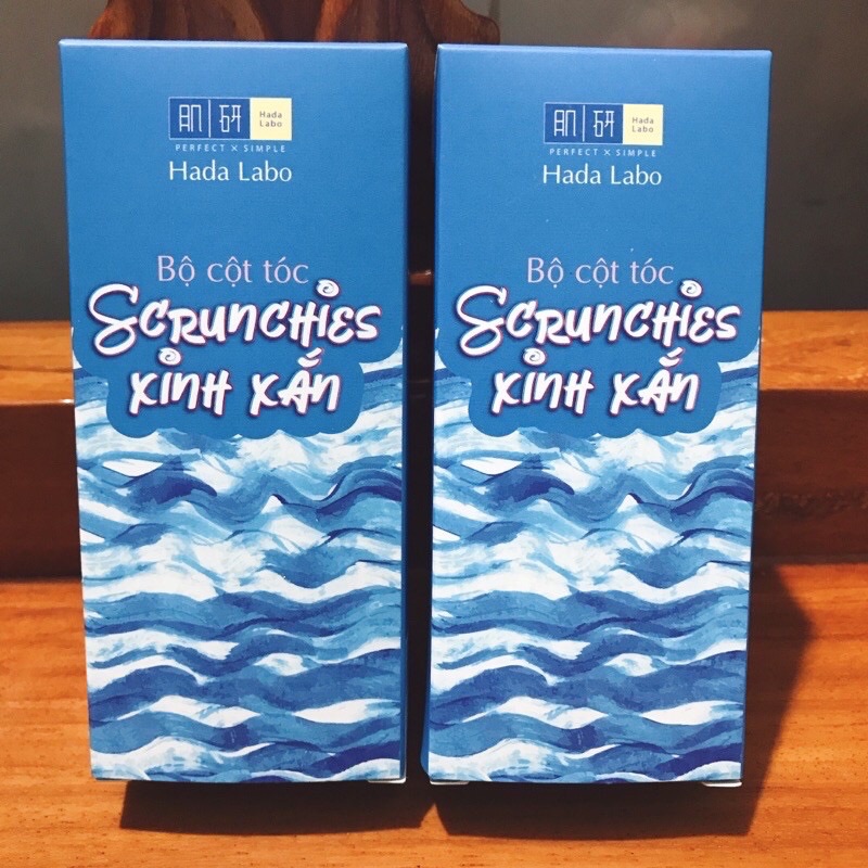 Bộ 2 dây cột tóc Scrunchies xinh xắn
