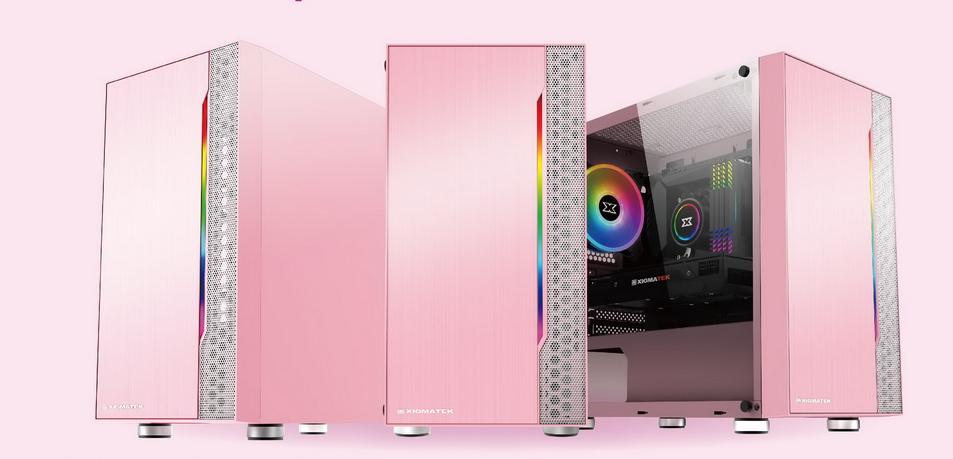 CASE XIGMATEK GEMINI QUEEN PINK