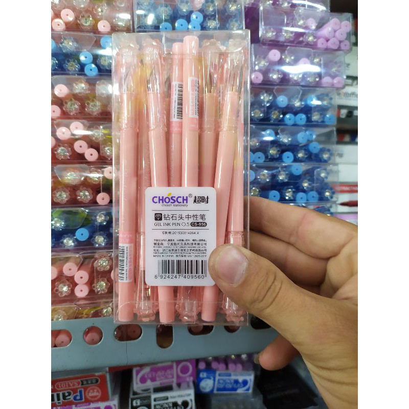 Hộp 12 cây bút kim cương chosch