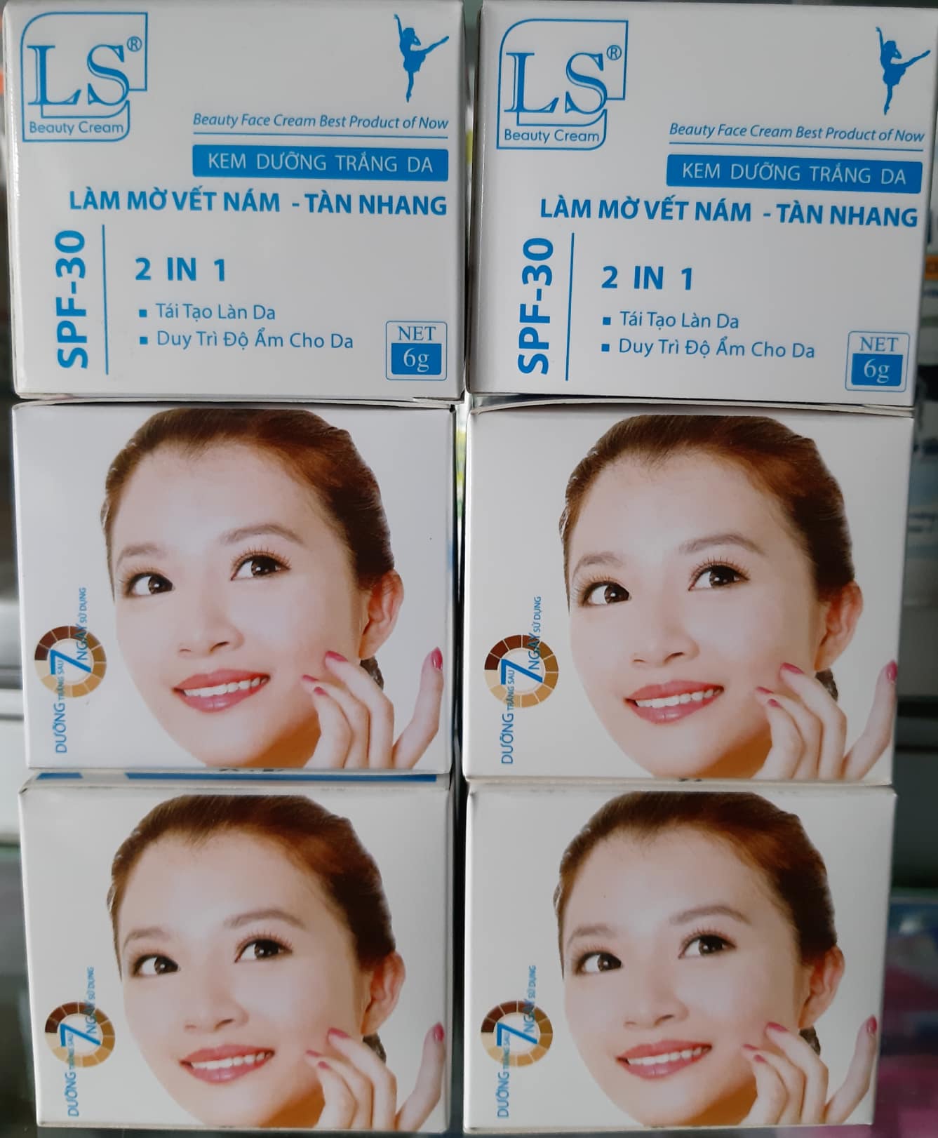 KEM DƯỠNG TRẮNG DA LS LÀM MỜ NÁM, TÀN NHANG