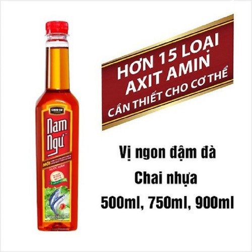 3 chai nước mắm nam ngư 750ml