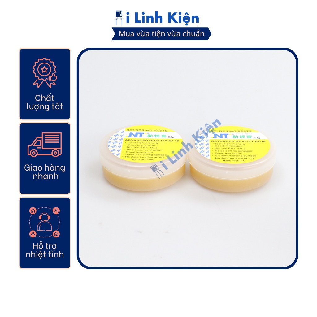 Mỡ hàn thiếc NT chất lượng tốt.