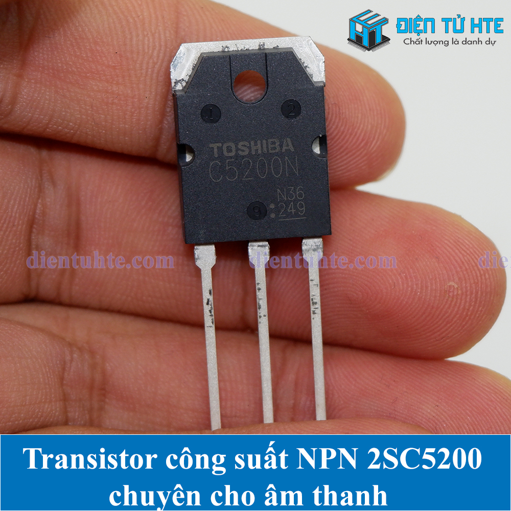 Transistor công suất chuyên cho âm thanh A1943 - C5200 Mới