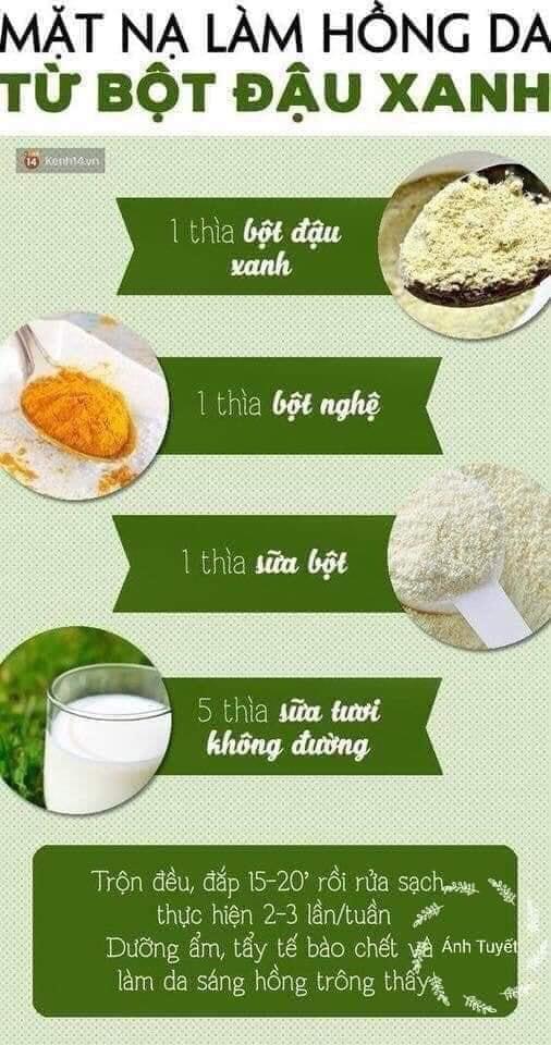 Bột Đậu Xanh Nguyên Chất