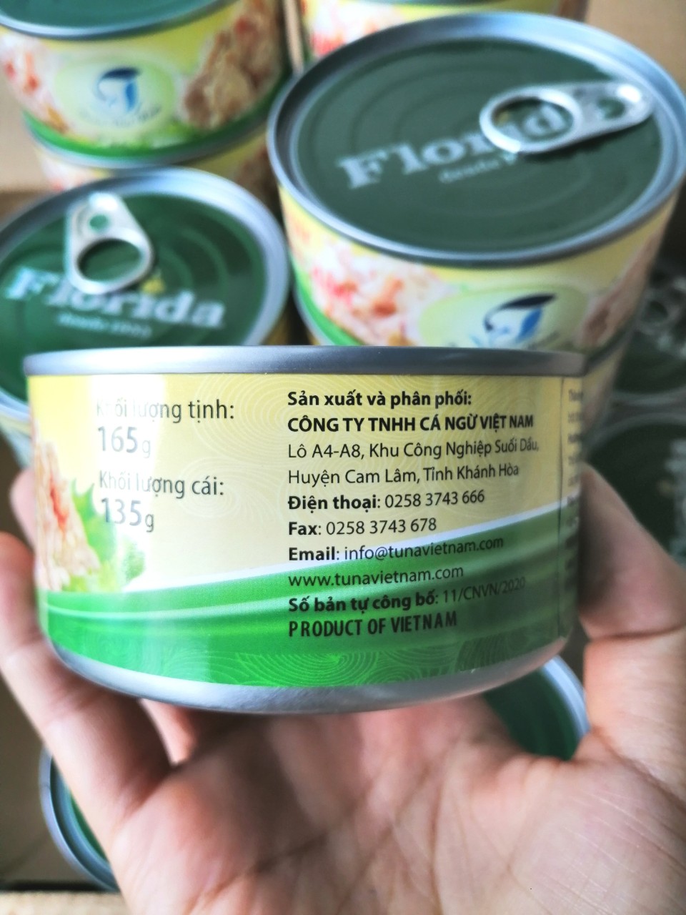 Cá ngừ ngâm dầu (thịt xé)