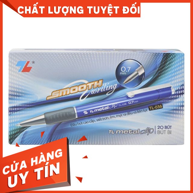 Hộp 20 bút bi thiên long tl - 036