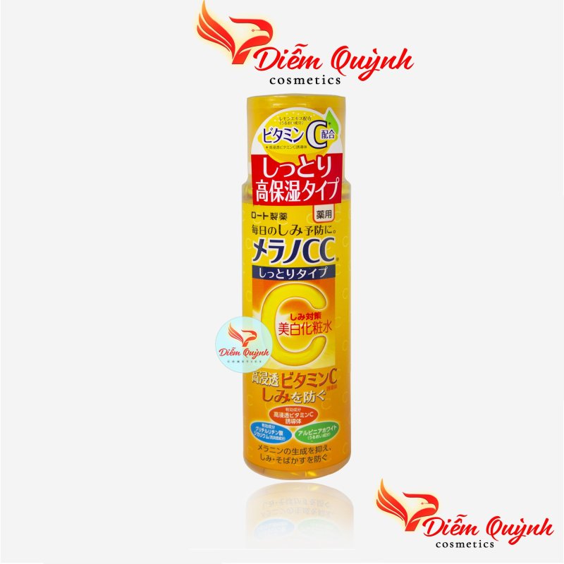 Nước hoa hồng Cc Melano làm trắng da, ngừa thâm, nám 170ml Nhật Bản