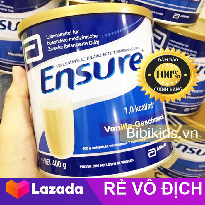 Sữa Ensure của Đức 400g Date mới