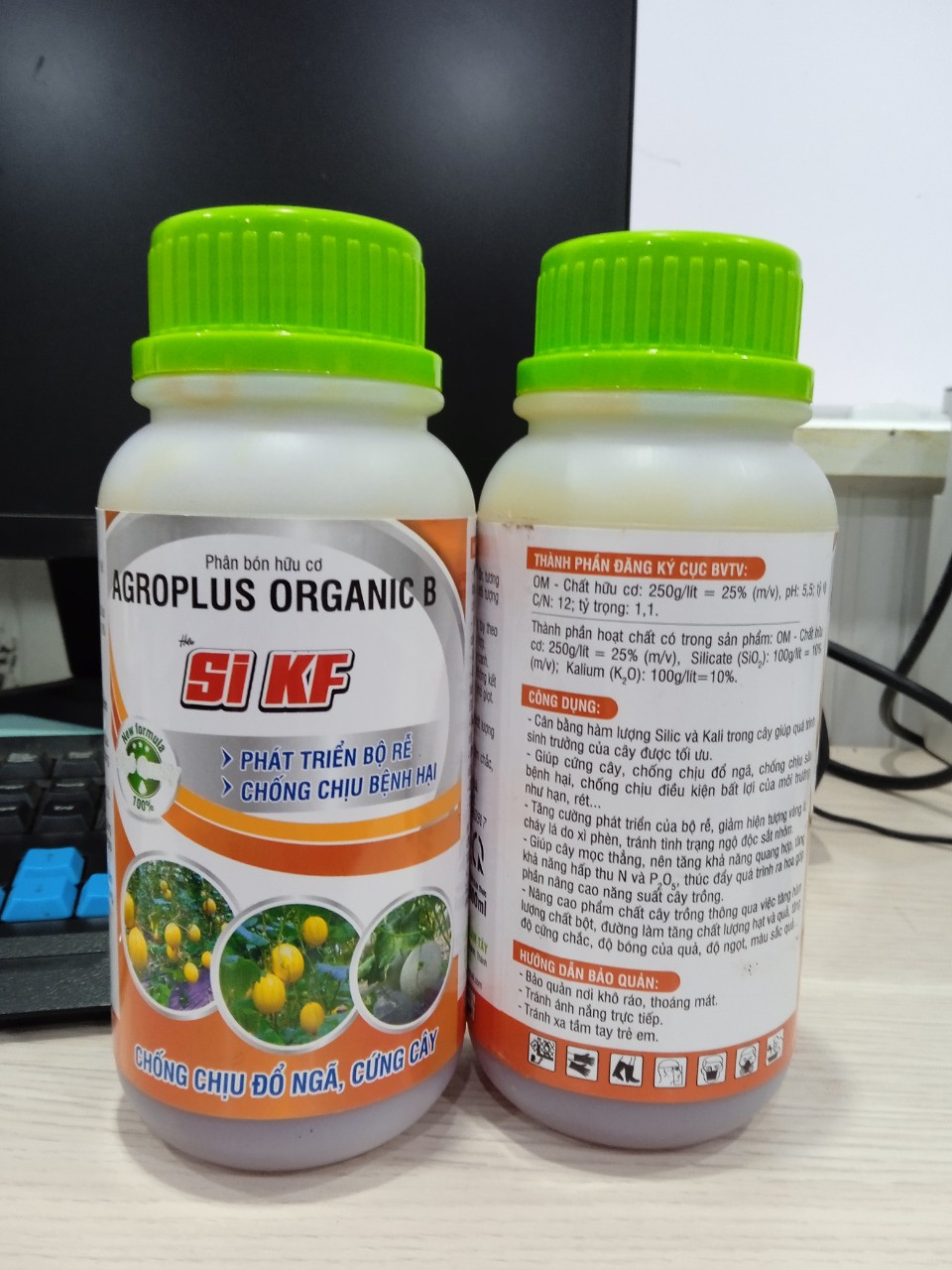 Phân bón hữu cơ SI KF_ KIEUFARM_500ml/1 chai