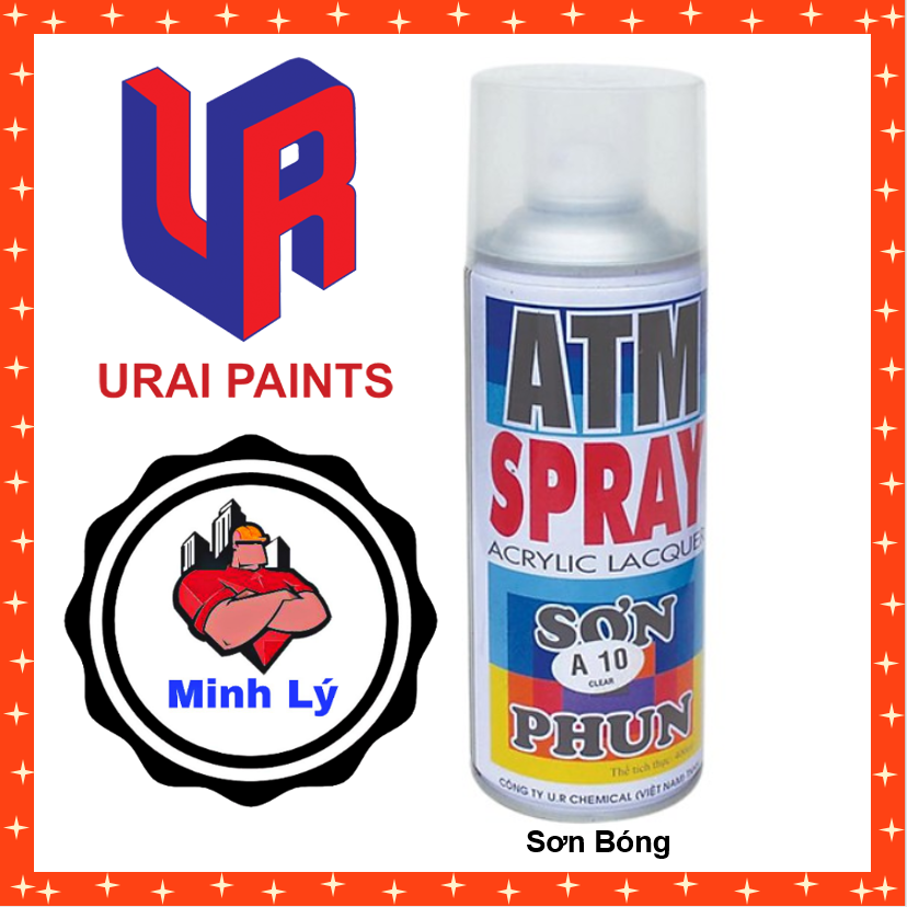 Sơn phun màu xanh táo a217 atm spray cao cấp