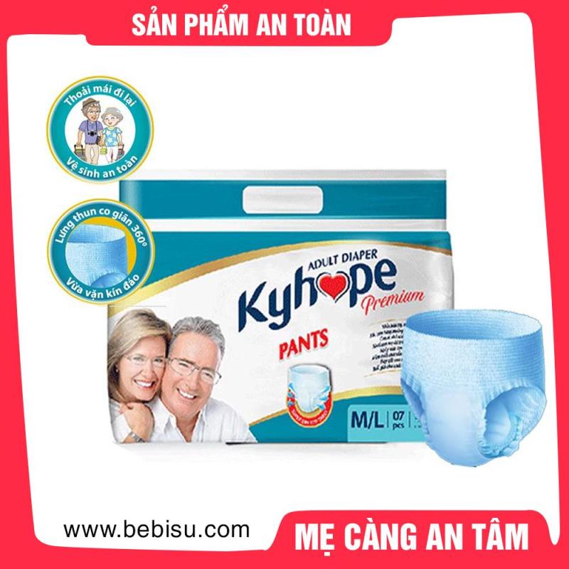 Tã Quần Cho Mẹ Đi Sinh, Tã Quần Kyhope (7 Miếng) Size M/L Cho Người Già tốt nhất