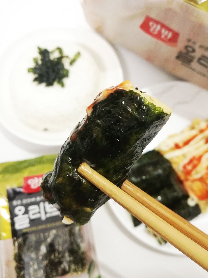 [HCM]Rong biển ăn liền Yangban Dầu Olive (9 gói)
