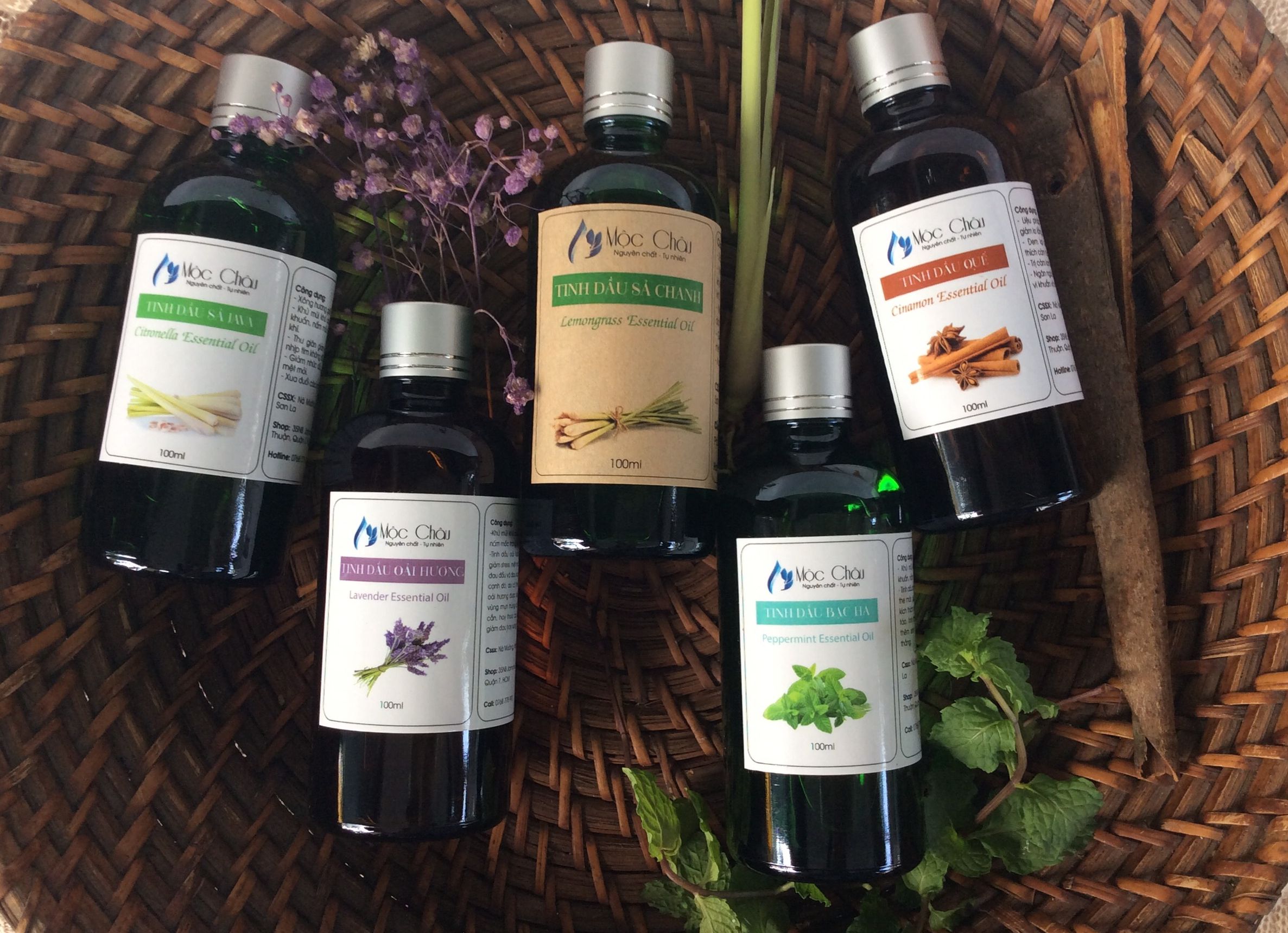 Tinh dầu Quế Mộc Châu - 100ml