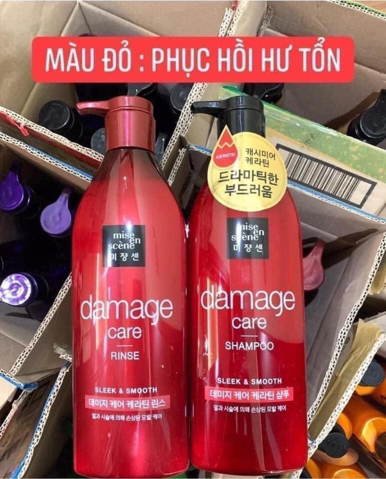 Cặp gội xả siêu mượt misen hàn quốc