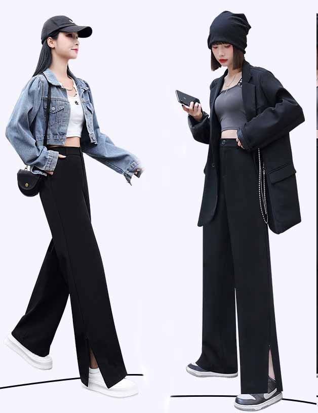 [MẶC LÀ THÍCH] Quần Suông Ống Rộng ?? Quần ống sớ khuy nữ cạp cao SIÊU HOT ??/Quần Culottes Ống rộng cạp cao hai cúc/Quần Xuông Dài Nữ Ống Rộng Lưng Cao/quần xuông/quần ống suông/quần ống suông cạp cao/ S0