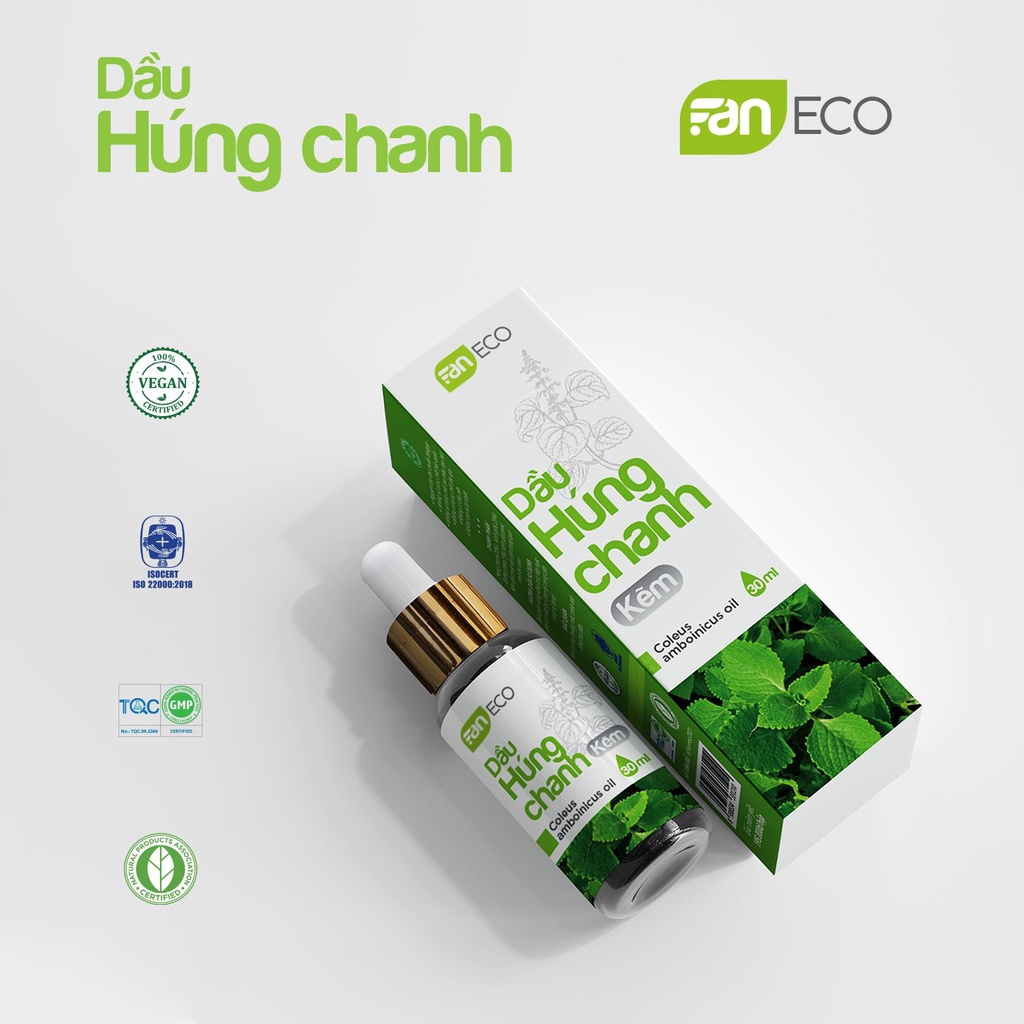 Tinh dầu Húng Chanh Kẽm 30Ml-Faneco