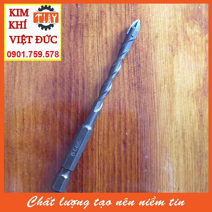 Mũi khoan ĐA NĂNG chuôi lục giác phi 6