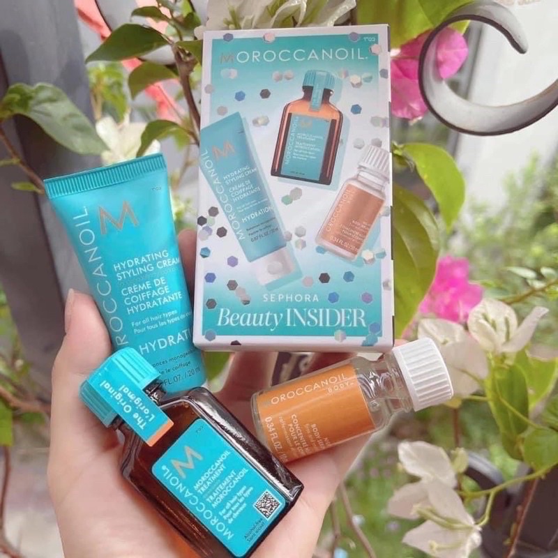 Set Dưỡng Tóc Moroccanoil 3 món Minisize Duduhouse