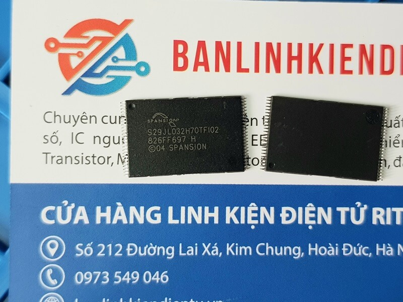S29JL032H70TFI02 IC Chức Năng TSSOP-48