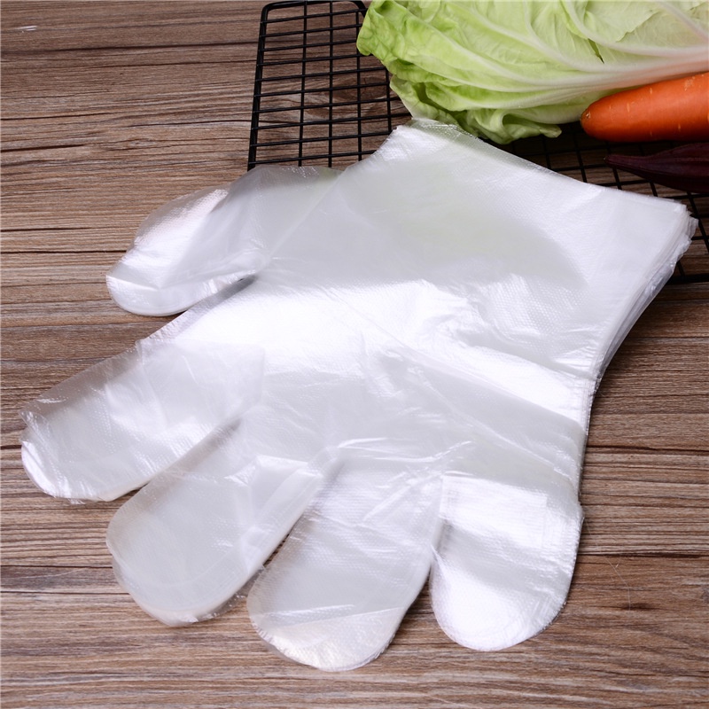 Disposable Nylon Gloves, Bag of 100 Pieces